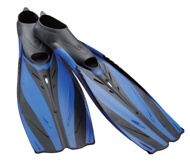 Bild von TUSA Sport Platina Full Vollfußflosse, blau/schwarz