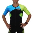Bild von KiWAMi Spider Aero Top - schwarz/blau/lindgrün