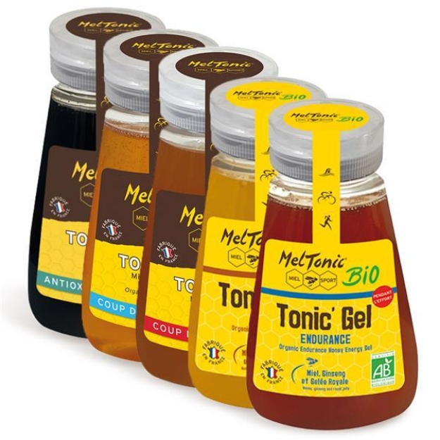 Bild von MelTonic BIO Energiegel mit ganz viel Honig, praktische Nachfüllflasche - 250g