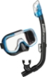 Bild von TUSA Sport Schnorchel-Set UC-2022, schwarz/blau, für Kinder von 6-12 Jahren
