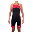 Bild von KiWAMi Prima Openback Trisuit - schwarz/rot/weiß
