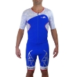 Bild von KiWAMi Spider LD Aero Trisuit - blau/rot/weiß