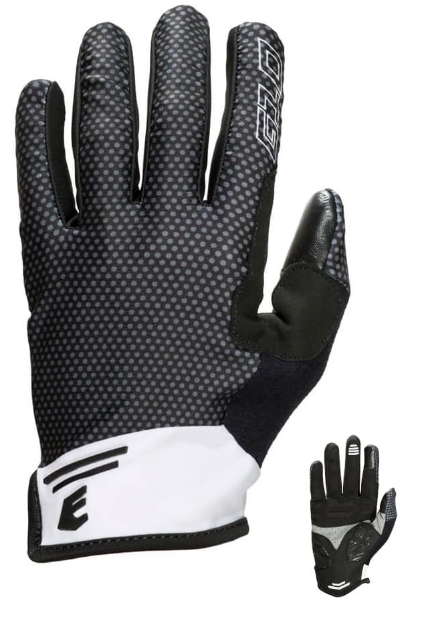 Bild von EASSUN SINGLE TRACK Radhandschuhe, lang, schwarz-weiß