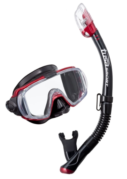 Bild von TUSA Sport Visio Tri-Ex Schnorchelset (Maske und Schnorchel)