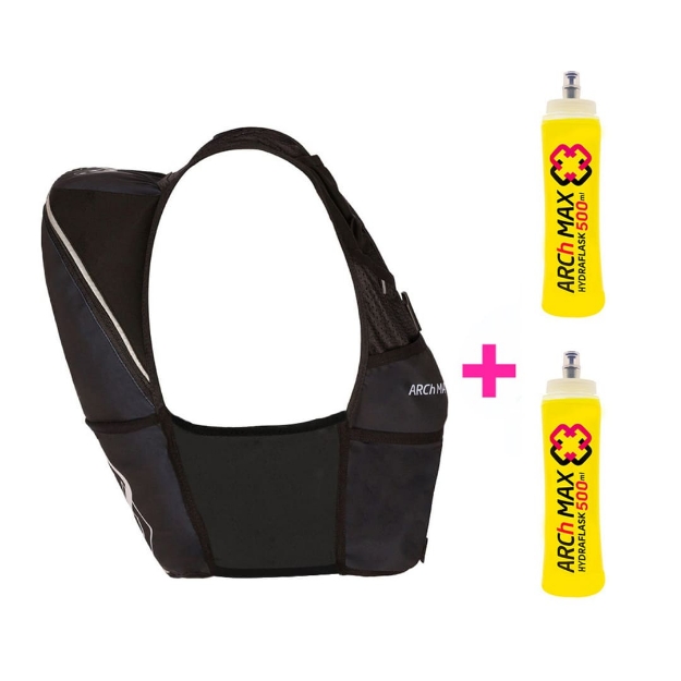 Bild von ARCh MAX WOMAN HYDRATION VEST- 6L - BLACK inkl. 2 Stück 500ml-Flask