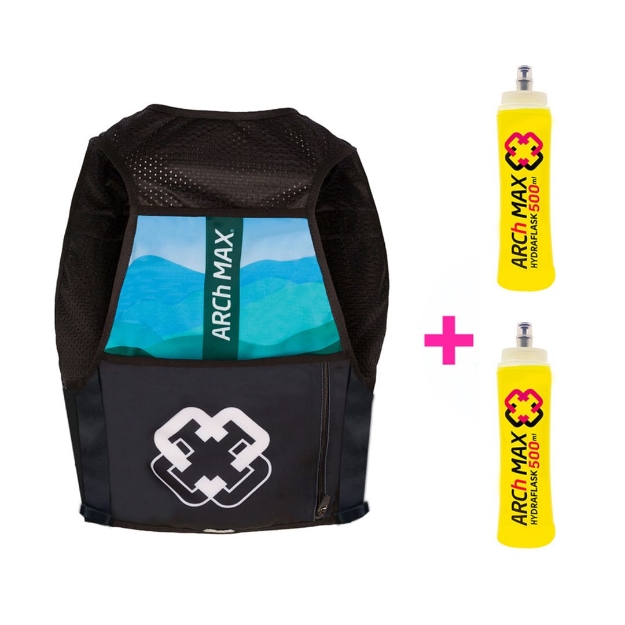 Bild von ARCh MAX HYDRATION VEST- 6L - BLUE inkl. 2 Stück 500ml-Flask